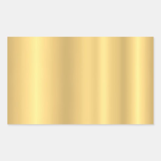 Gold Look Hinzufügen einer leganten Vorlage für Te Rechteckiger Aufkleber (Vorderseite)