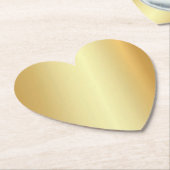 Gold Look Moderne elegante Blank-Vorlage Untersetzer (angewinkelt)