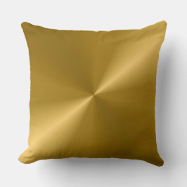 Gold Look Moderne Print Kissen