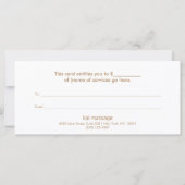 Gold Lotus Blume Floral Mandala (Rückseite)