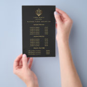 Gold Lotus Gray Wellness-Center & Massage Preise & Flyer (Handgriff)
