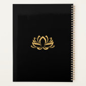 Gold Lotus Logo Plane Planer (Rückseite)