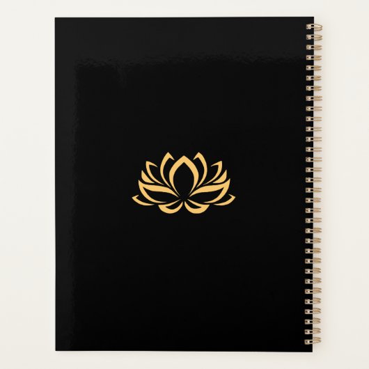 Gold Lotus Logo Plane Planer (Rückseite)