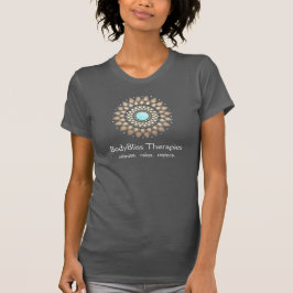 Gold Lotus Yoga und Medical Teacher Health Wellnes T-Shirt