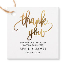Gold Lovely Script Typografy Wedding
