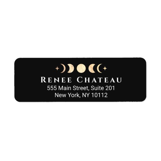 Gold Lunar Moon Phones Energy Healer (Vorne)