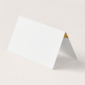 Gold Luster Visitenkarten (Rückseite)