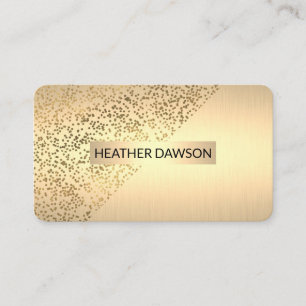 Gold Lux Visitenkarte