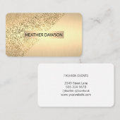 Gold Lux Visitenkarte (Vorne/Hinten)