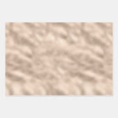 Gold Luxe Blush Pink Glitzer Leopard Print Geschenkpapier Set (Vorderseite 3)