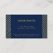 Gold Luxury Business Solutions Visitenkarte (Rückseite)