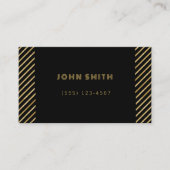 Gold Luxury Business Solutions Visitenkarte (Vorderseite)