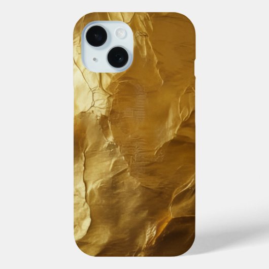 Gold Luxury  Case-Mate iPhone Hülle (Rückseite)