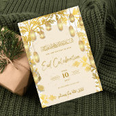 Gold Luxury Eid Celebration Einladung