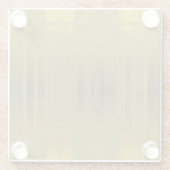 Gold Luxury Glasuntersetzer (Rückseite)