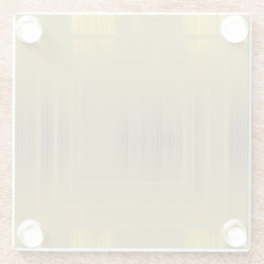 Gold Luxury Glasuntersetzer (Rückseite)