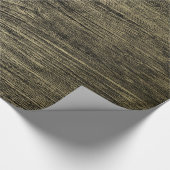 Gold Luxury Grain Geschenkpapier (Ecke)