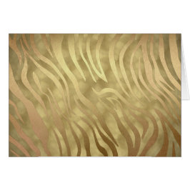 Gold Luxury Luxury Zebra Jungle Safari Glam