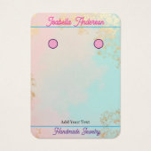Gold Luxus Moderne Blush Pink Soft Mint Kollektion (Vorderseite)
