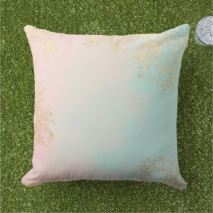 Gold Luxus Moderne Rosenholz Rosa Soft Mint Kollek Kissen