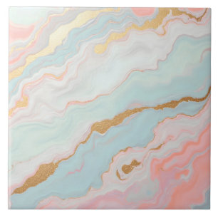 Gold Luxus Populäre Blush Pink Mint Kollektion Fliese