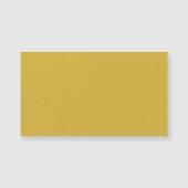 Gold Magnetic Business Card Magnetkarte (Vorderseite)