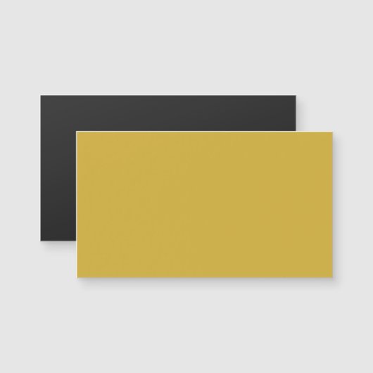 Gold Magnetic Business Card Magnetkarte (Vorne/Hinten)