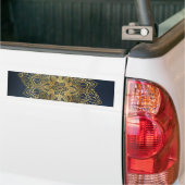 Gold Mandala Autoaufkleber (Auf Lkw)