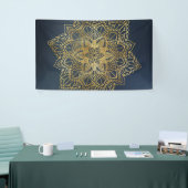 Gold Mandala Banner (Messeveranstaltung)