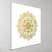 Gold Mandala Blume Pinacoteca comunale Casa Rusca Foliendrucke (Ablage )