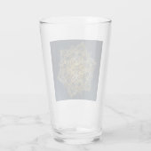 Gold Mandala Glas (Rückseite)