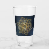 Gold Mandala Glas (Vorderseite)