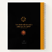 GOLD MANDALA JOURNAL NOTIZBLOCK (Rückseite)