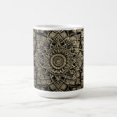 Gold Mandala Kaffeetasse (Mittel)
