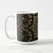 Gold Mandala  Kaffeetasse (Links)