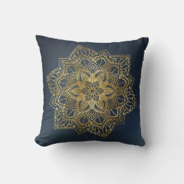 Gold Mandala Kissen