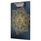 Gold Mandala Klemmbrett (Links)