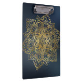 Gold Mandala Klemmbrett (Rechts)