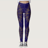 Gold Mandala Leggings (Vorderseite)