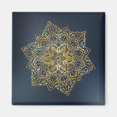 Gold Mandala Magnet (Vorne)
