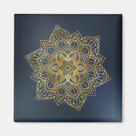 Gold Mandala Magnet