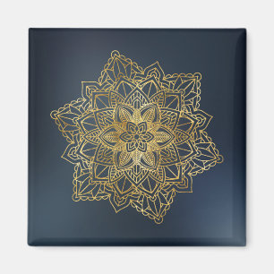 Gold Mandala Magnet