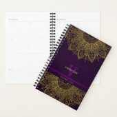 Gold Mandala Mit Monogramm Planner Planer (Anzeige)