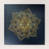 Gold Mandala Puzzle (Horizontal)