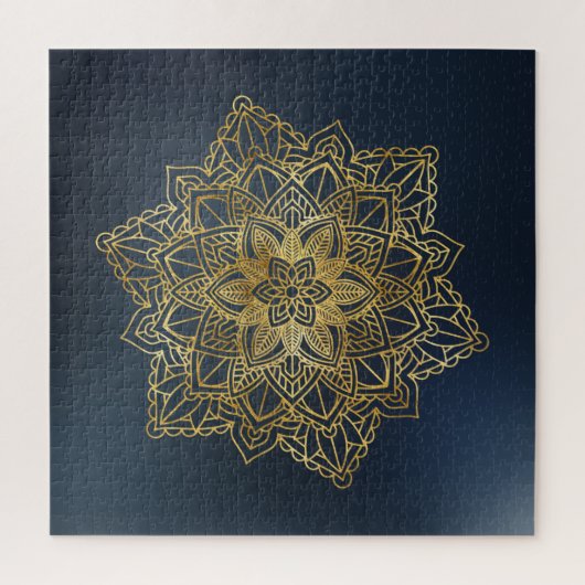 Gold Mandala Puzzle (Vertikal)
