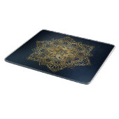 Gold Mandala Schneidebrett (Ecke)