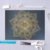 Gold Mandala Seidenpapier (Handwerk)