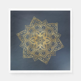 Gold Mandala Serviette