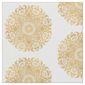 Gold Mandala Stoff (Nahaufnahme)