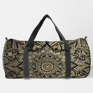 Gold-Mandala-Tasche Duffle Bag